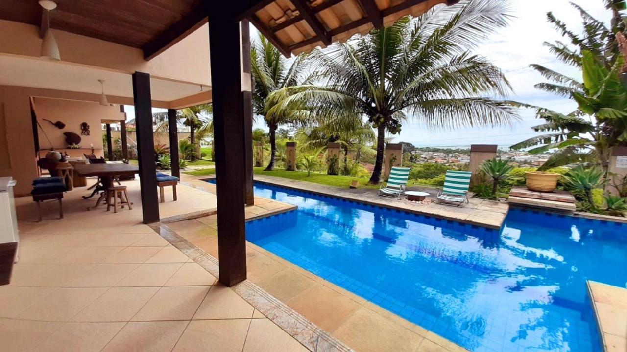 Casa Com Vista Para O Mar De Taperapuan Porto Seguro Exterior foto