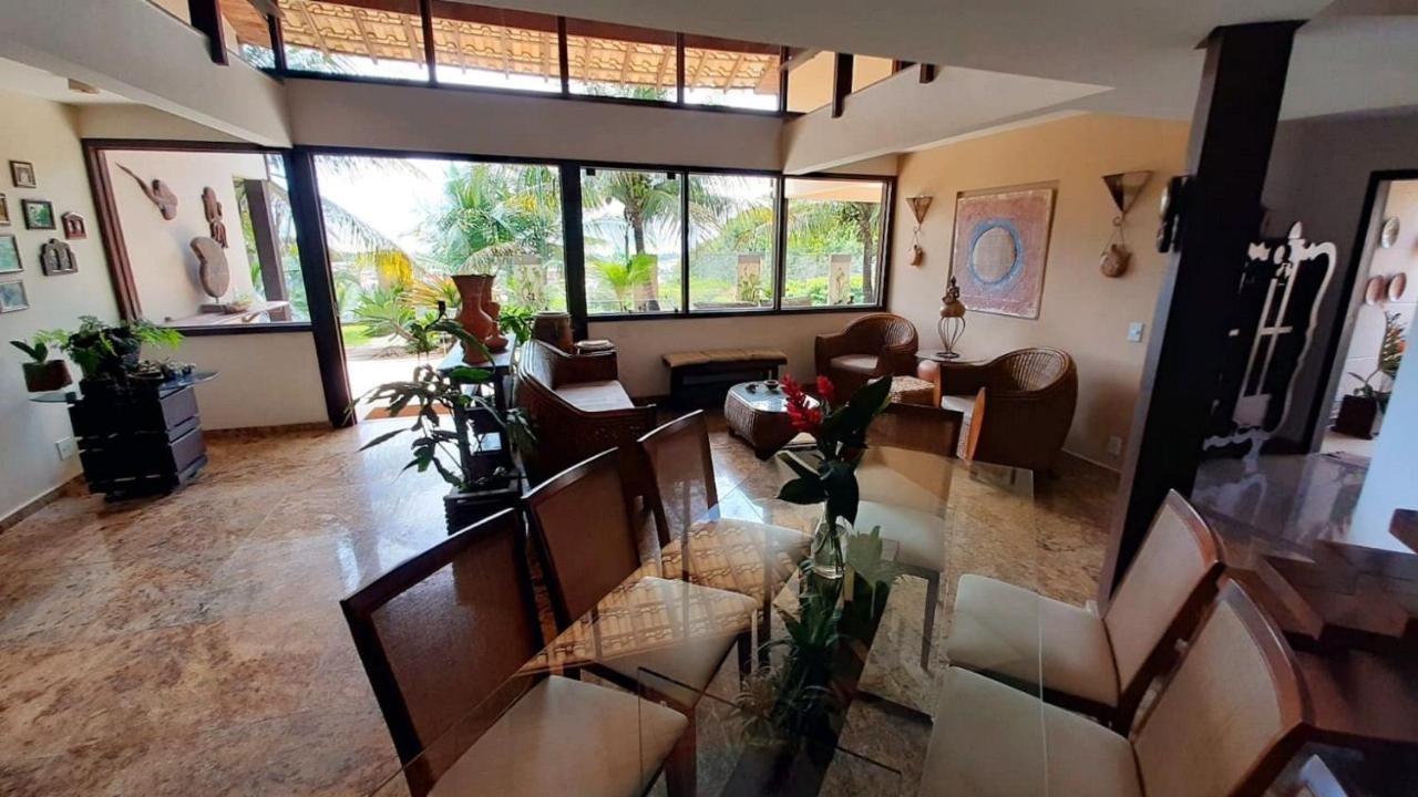 Casa Com Vista Para O Mar De Taperapuan Porto Seguro Exterior foto